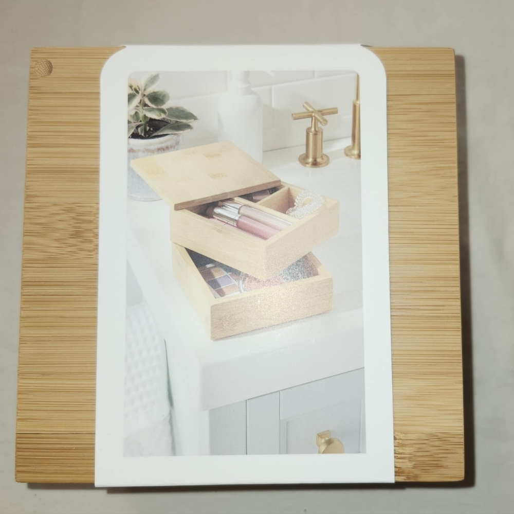 Brightroom Bamboo Vanity Organizer